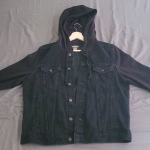Denim jean hoodie